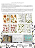 Painterly Florals - IOD Transfer
