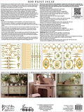 Petite Fleur Pink - IOD Paint Inlay