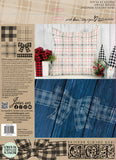 Pretty In Plaid - IOD Stamp