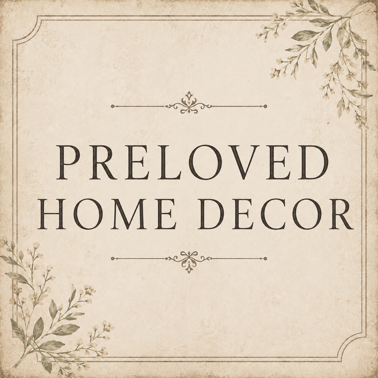 PRELOVED HOME DECOR