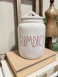 Rae Dunn Gumdrops canister