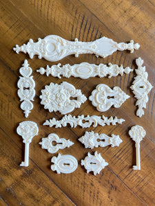 Lock & Keys Resin Castings