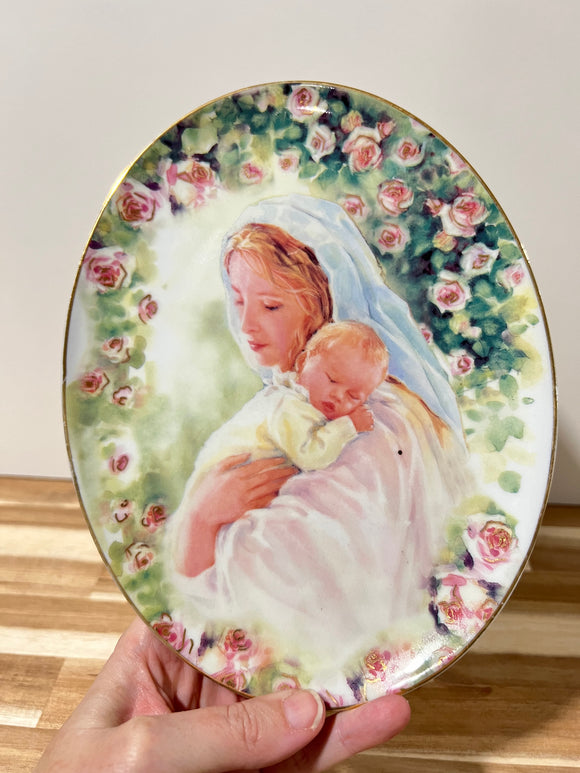 Madonna and Child plate