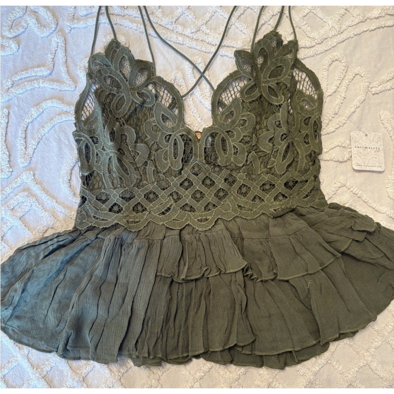Free People Adella Cami - Boho - Cottagecore - Festival - Whimsycore - Witchy