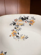Antique Homer Laughlin Raymond Pattern Floral Serving Platter – Made in USA