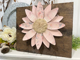 Shabby Chic Metal flower