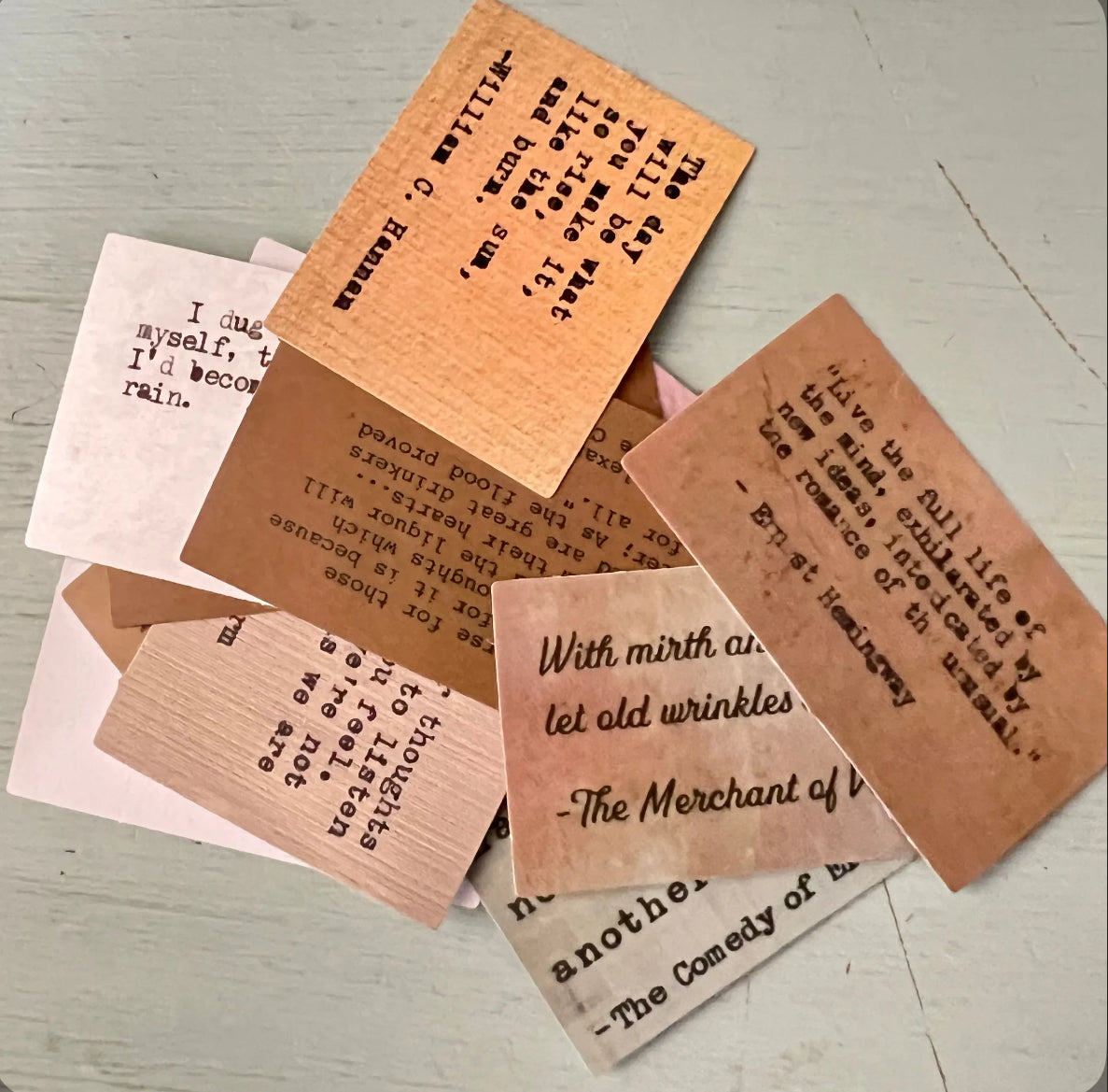 Quote Stickers - Bundle of 10