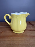 Vintage Buttercup Federalist Ironstone Yellow Pitcher – Made in Japan
