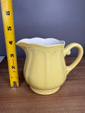 Vintage Buttercup Federalist Ironstone Yellow Pitcher – Made in Japan