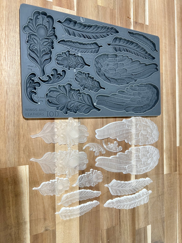 Wings & Feathers Resin Castings