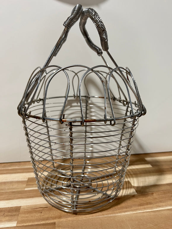 French wire egg basket