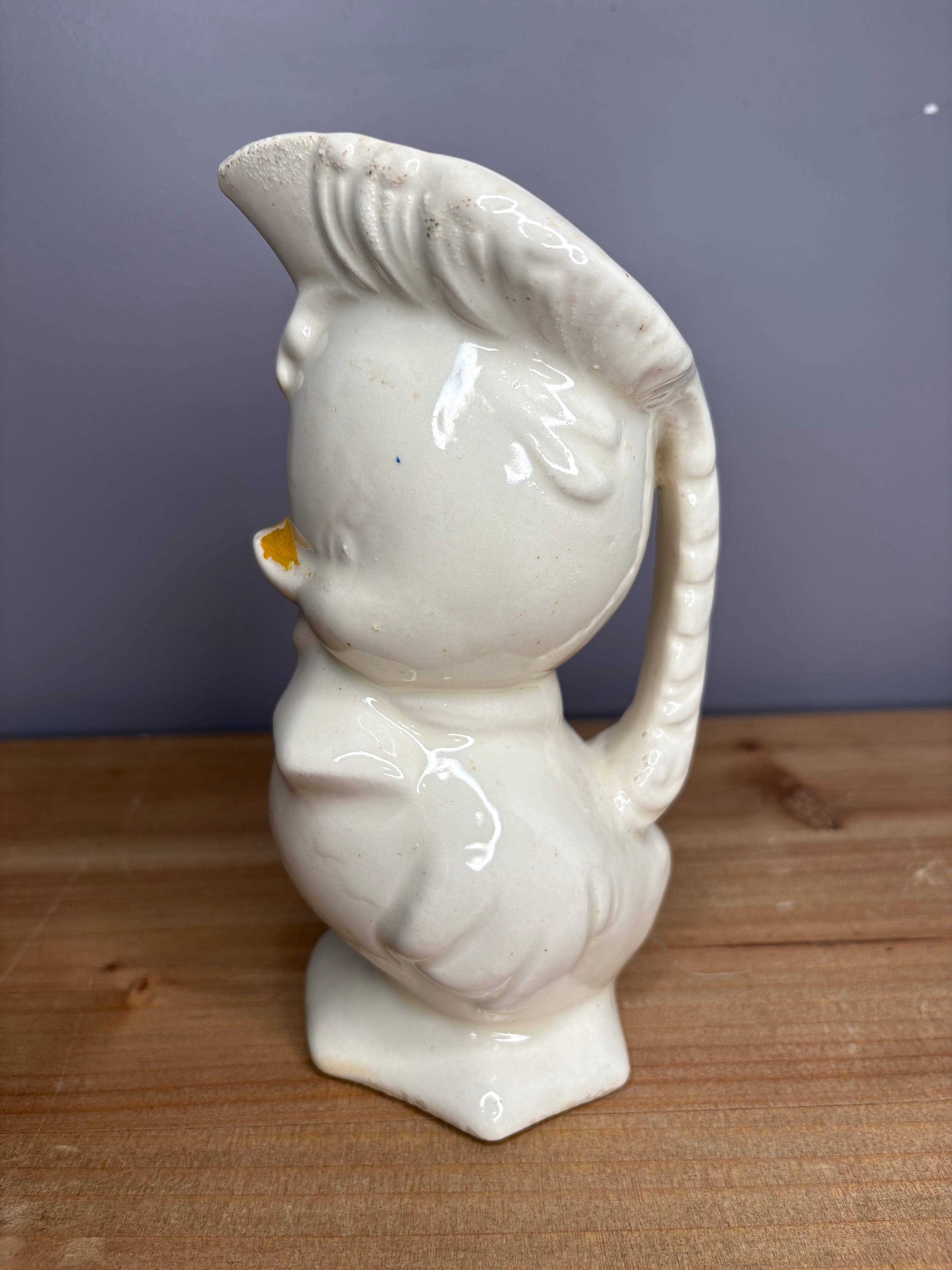 Vintage Shawnee Pottery Co. Duck Milk Pitcher - See photos