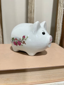VTG porcelain piggy bank