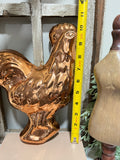 VTG Copper rooster jello mould - wall hanger