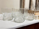 Vintage Arcoroc Holly Tree "Old Fashioned" Glasses, SOLD SEPARATELY