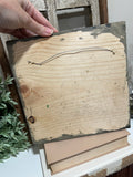 Salvaged tile wood