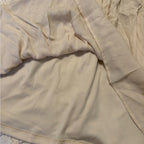 Francesca's Collections Cream Lace Detail Short Dress