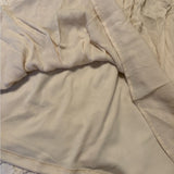 Francesca's Collections Cream Lace Detail Short Dress