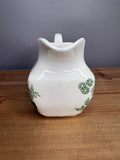 Vintage Wedgwood Kent England Floral Ironstone Pitcher – Green Transferware