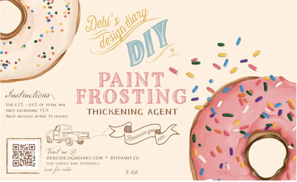 Paint Frosting - diy paint