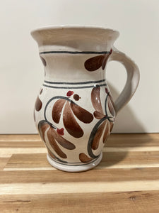 Small studio pottery pitcher