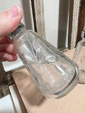 VTG princess house etched glass salt/pepper shakers