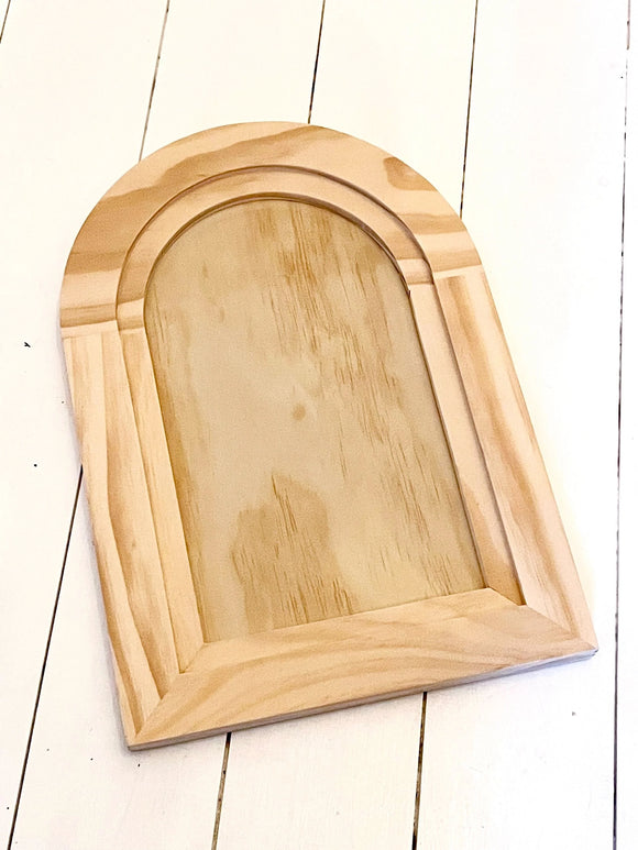 IOD Arched Wood Gallery Blank