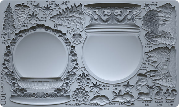 Snowglobes IOD Mould