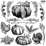 Autumn Blessings IOD Stamp