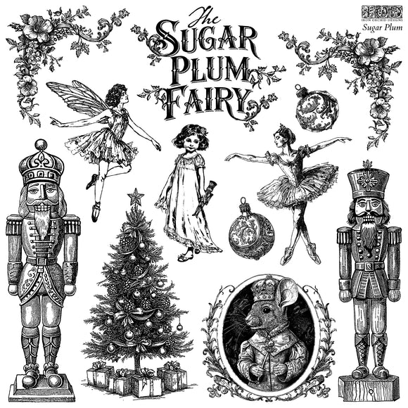 Sugar Plum Fairy IOD Stamp