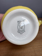 Vintage Buttercup Federalist Ironstone Yellow Pitcher – Made in Japan