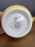 Vintage Buttercup Federalist Ironstone Yellow Pitcher – Made in Japan
