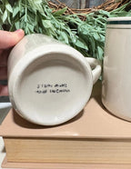 Green Striped Restaurant Ware Mugs - sold separately