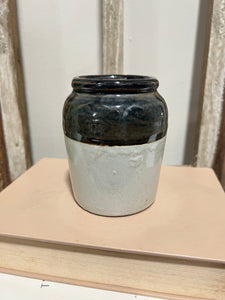 Small Crock with lid