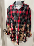 Custom bleached flannel - XL