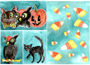 Retro Halloween by Lexi Grenzer