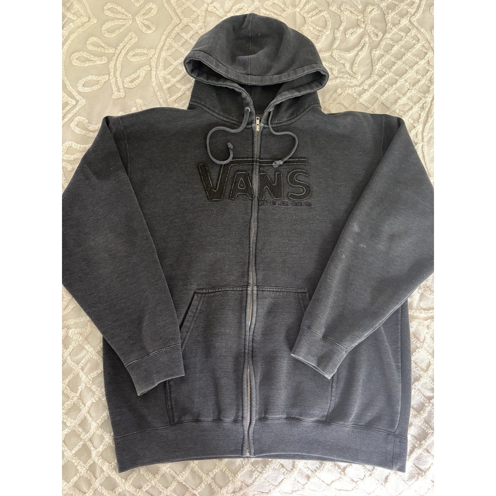 Vintage VANS Zip Up Hoodie - Y2K Vans Jacket - Vans Zip Up