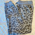 Old Navy Gray Leopard Print Joggers