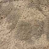Francesca's Collections Cream Lace Detail Short Dress