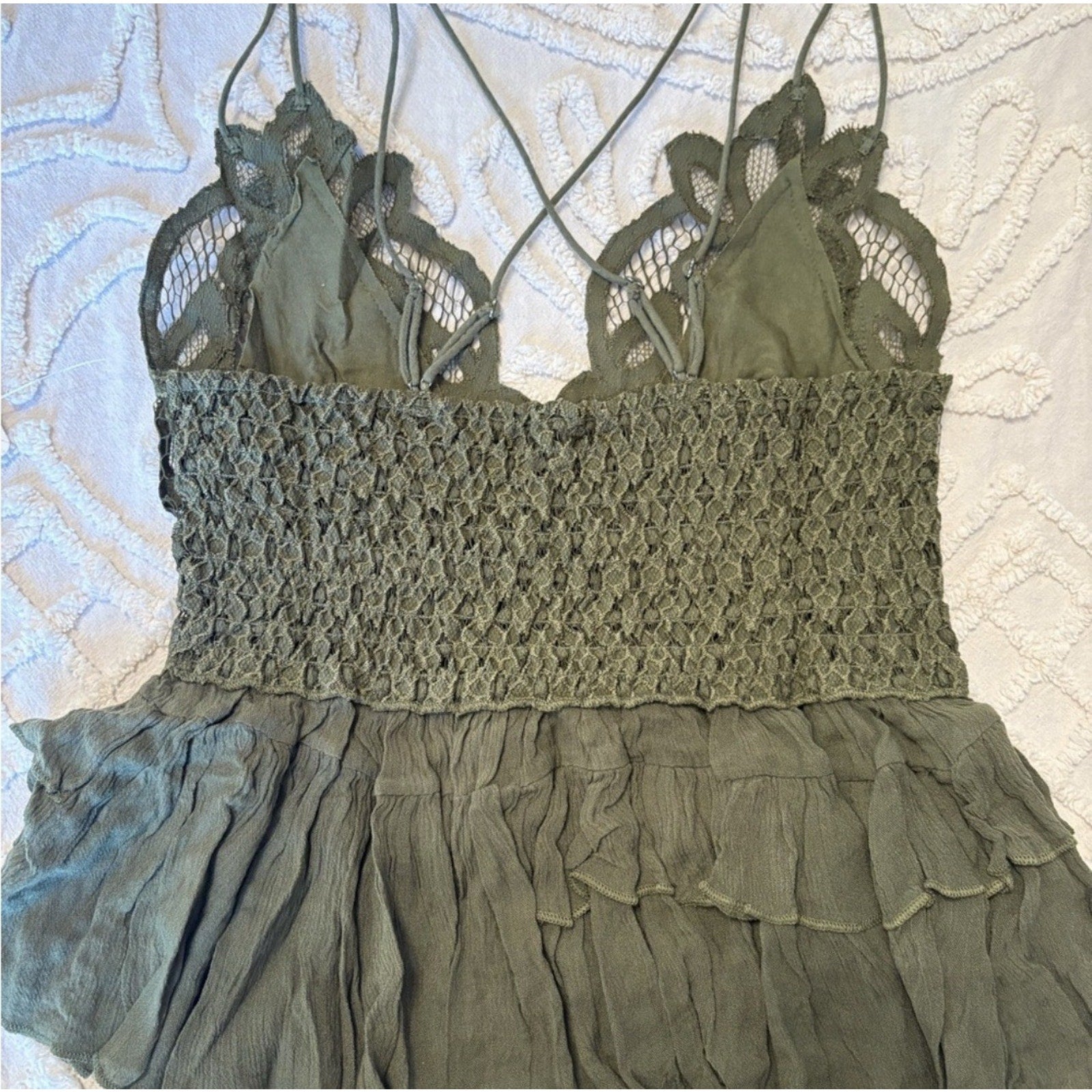 Free People Adella Cami - Boho - Cottagecore - Festival - Whimsycore - Witchy