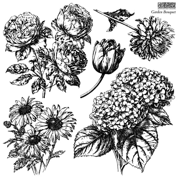 Garden Bouquet - IOD Stamp