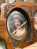 Antique Wood double frame