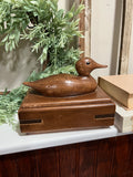 Handmade duck box