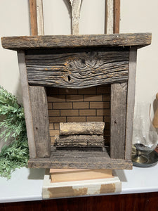 Handmade Fireplace Decor piece