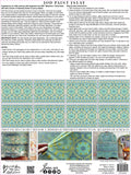 Morocco - IOD Paint Inlay