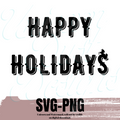 HAPPY HOLIDAYS