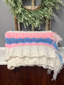 Spring Baby Crocheted Blanket 2
