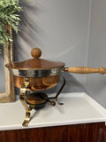 Vintage Copper Chafing Pan