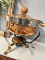 Vintage Copper Chafing Pan