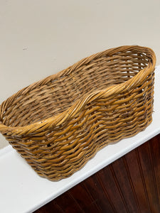 Double planter basket